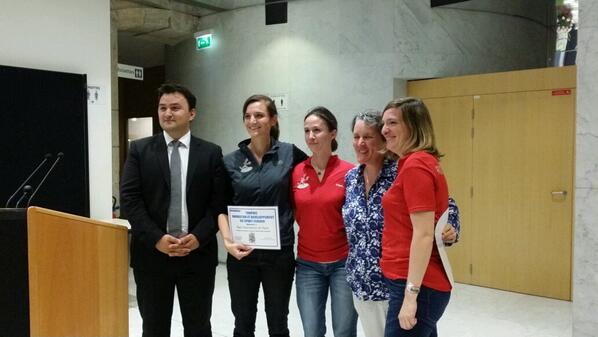 Remise des trophes